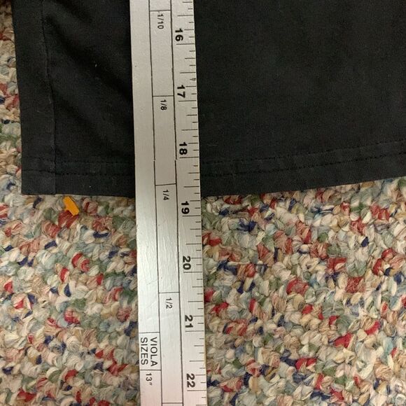 Pact Black Organic Cotton Interlock Faux Wrap Top Short Sleeve Jumpsuit Size S - Picture 13 of 13